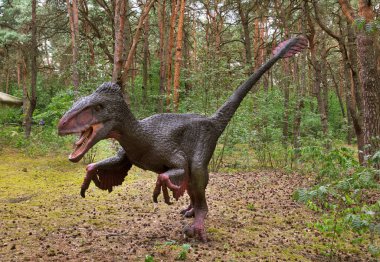 JuraPark Solec - Solec Kujawski 'deki dinozor parkı. Polonya