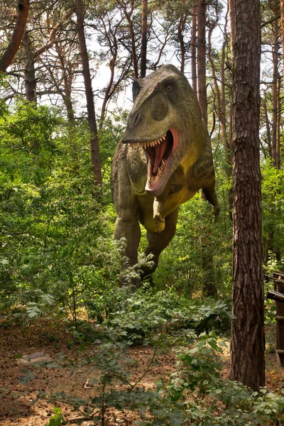 Jurapark Solec Park Dinozaurów Solcu Kujawskim Polska — Zdjęcie stockowe