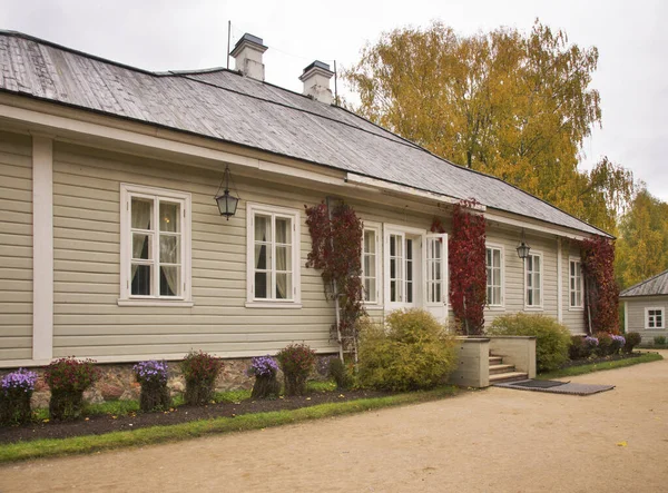 Mikhaylovskoye Museo Reserva Estatal Alexander Pushkin Casa Principal Óblast Pskov — Foto de Stock