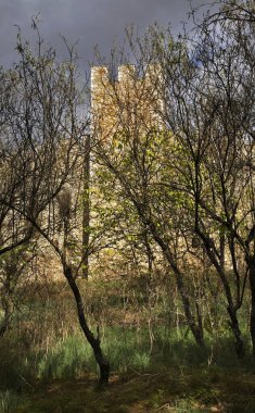 Ohri 'deki Samuil Kalesi. Makedonya