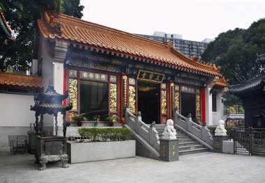 Hong Kong 'daki Tai Sin Tapınağı. Çin