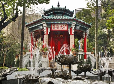 Hong Kong 'daki Tai Sin Tapınağı. Çin
