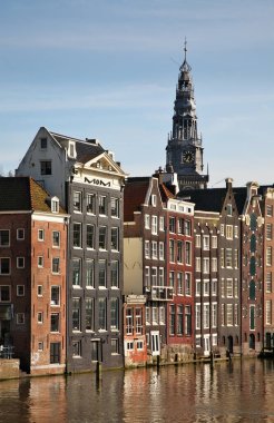 Oude Kerk - Amsterdam 'daki eski kilise. Hollanda