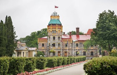 Yeni Sigulda Kalesi. Letonya