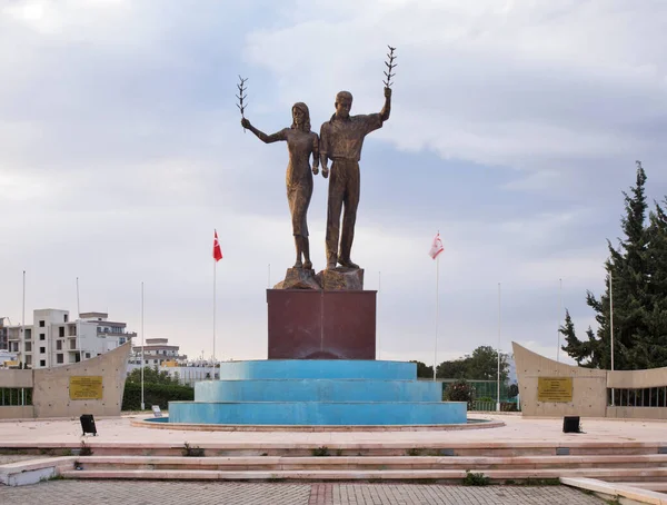 Memorial Paz Kyrenia Girne Chipre — Fotografia de Stock