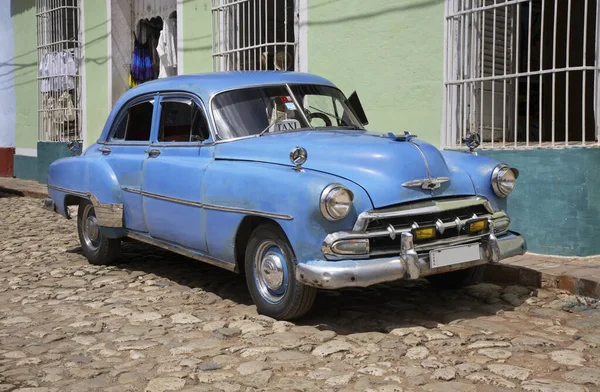 Vecchia Macchina Trinidad Cuba — Foto Stock