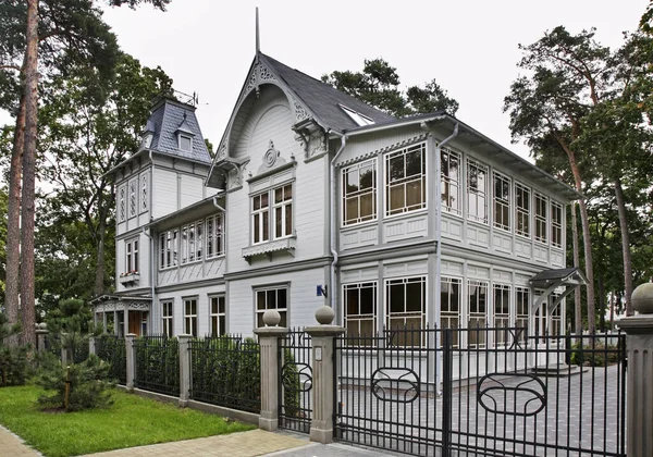 Oud Huis Jurmala Letland — Stockfoto