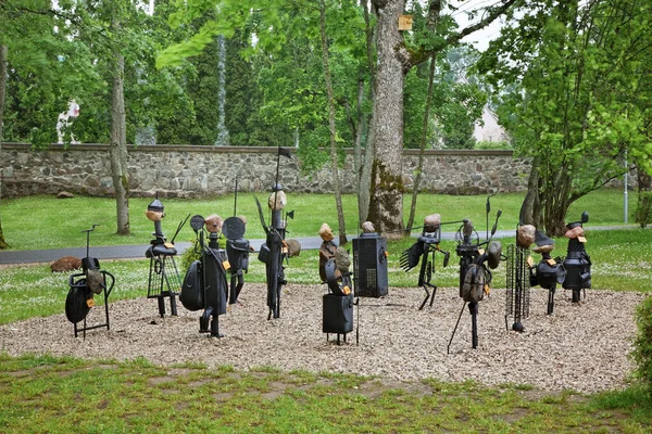 Sigulda Daki Şehir Parkı Letonya — Stok fotoğraf