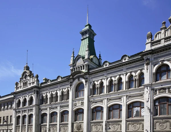 Vladivostok Taki Svetlanskaya Caddesi Ndeki Tarihi Bina Rusya — Stok fotoğraf