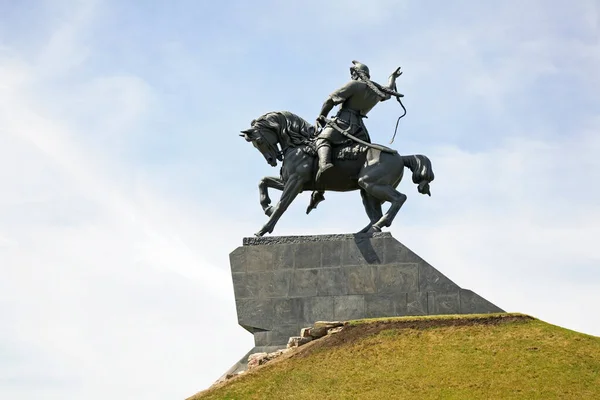 Monumento Salawat Yulayev Ufa República Bashkortostán Rusia — Foto de Stock