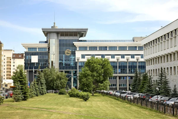 Ufa Daki Aktarma Binası Bashkortostan Cumhuriyeti Rusya — Stok fotoğraf