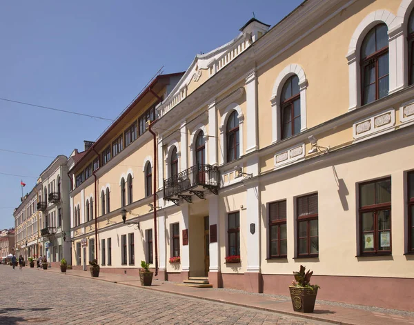 Rua Soviética Grodno Bielorrússia — Fotografia de Stock