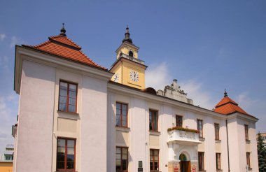 Ostrow Mazowiecka 'daki kasaba. Polonya