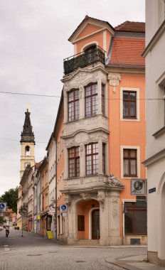 Zittau 'daki Bautzner Caddesi. Almanya