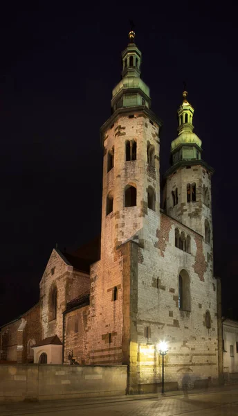 Kerk Van Andrew Krakau Polen — Stockfoto