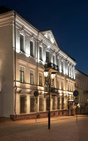 Rua Leo Tolstoy Vitebsk Bielorrússia — Fotografia de Stock