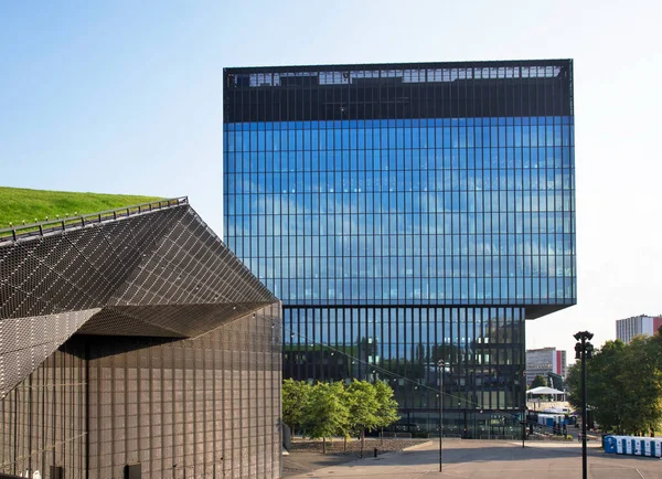 Centro Internacional Congresos Katowice Polonia — Foto de Stock