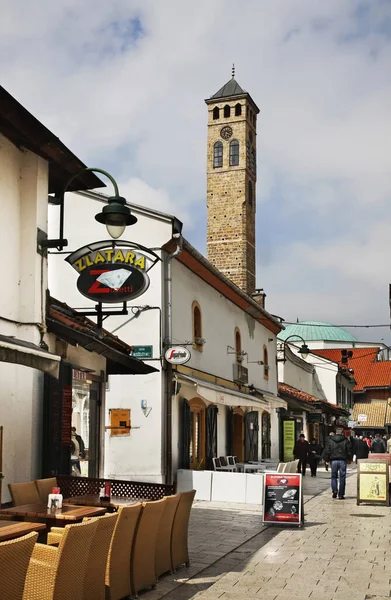 Bascarsija Old Bazaar Sarajevo Bosnia Herzegovina — Stock Photo, Image