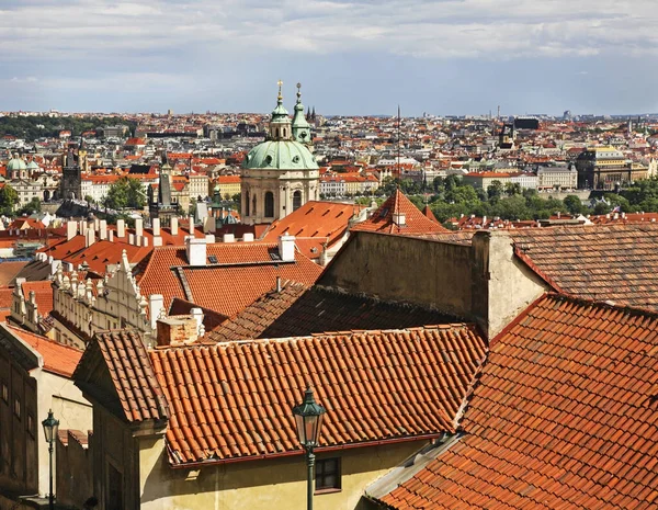 布拉格的全景 捷克共和国 — 图库照片