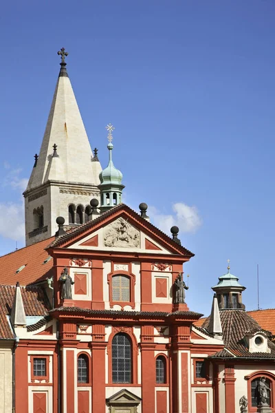 Basilica San Giorgio Praga Repubblica Ceca — Foto Stock