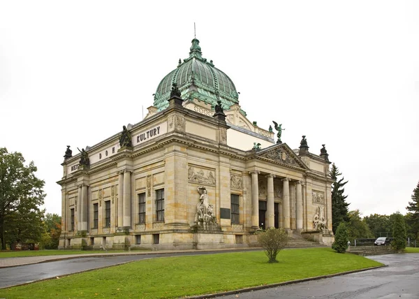 Vista Casa Cultura Zgorzelec Polonia — Foto de Stock