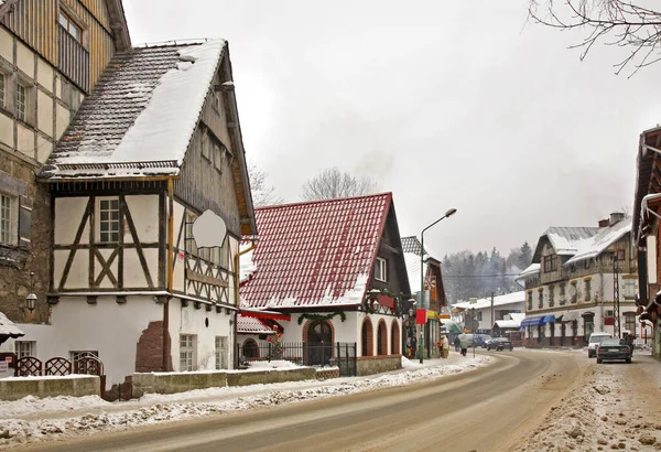 Vista Szklarska Poreba Polonia — Foto Stock