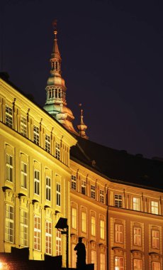 Prazsky Hrad - Prag 'ın eski kasabası. Çek Cumhuriyeti