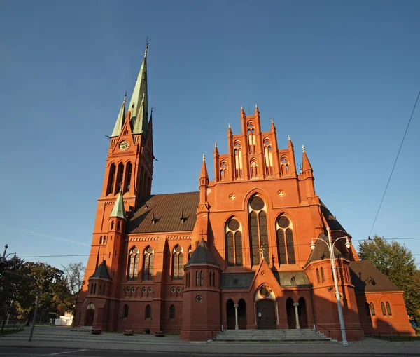 Church Catherine Torun Poland — Stock Photo, Image