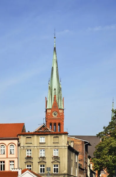 Kostel Kateřiny Torunu Polsko — Stock fotografie