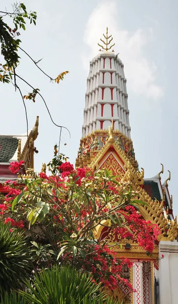 Wat Chakkrawat Ratchawat Bangkoku Królestwo Tajlandii — Zdjęcie stockowe