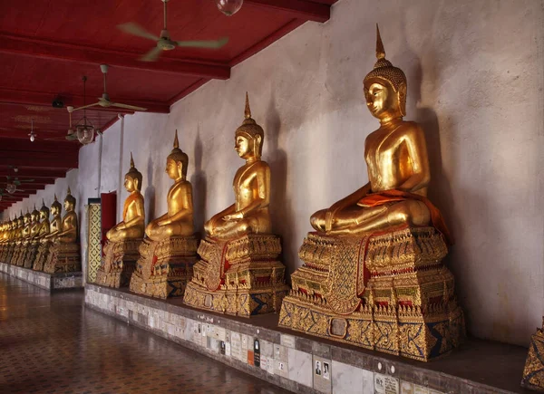 Wat Mahathat Yuwaratrangsarit Ratchaworamahawiharn Bangkok Tayland Krallığı — Stok fotoğraf