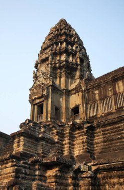 Angkor Wat - Başkent Tapınağı. Siem Reap bölgesi. Kamboçya