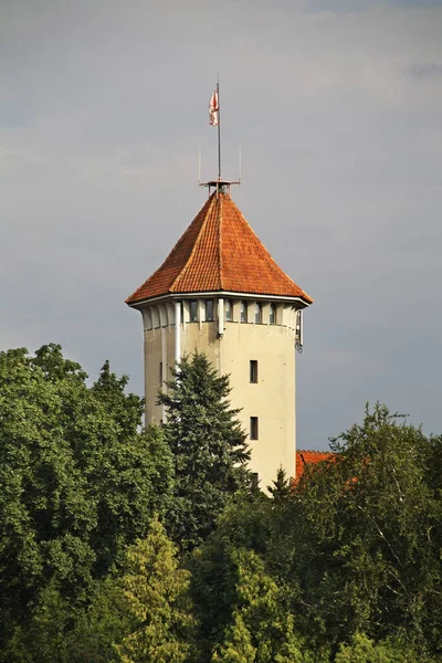 Zamek Biskupów Pultusk Polska — Zdjęcie stockowe