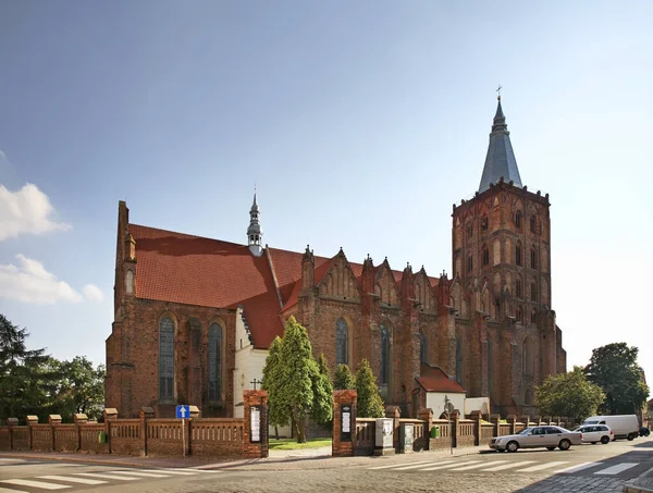 Igreja Assunção Virgem Maria Chelmno Polónia — Fotografia de Stock