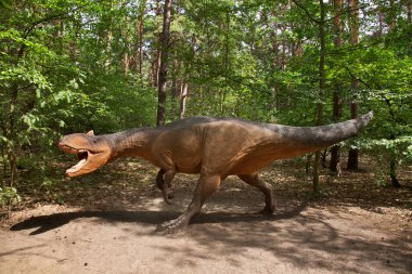 JuraPark Solec - Solec Kujawski 'deki dinozor parkı. Polonya