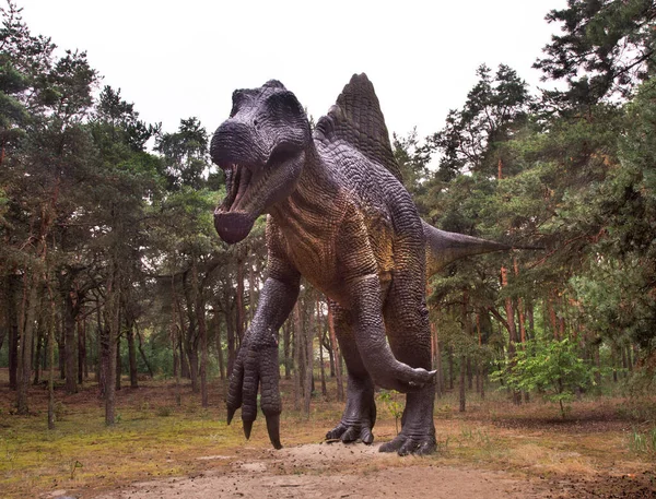 Парк Юрапарк Солец Парк Динозавров Солец Куявски Польша — стоковое фото