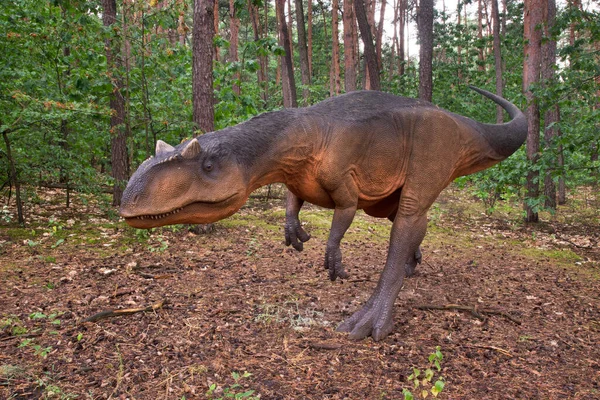 Jurapark Solec Dinoszaurusz Park Solec Kujawski Lengyelország — Stock Fotó