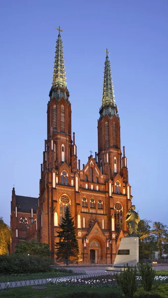 Catedral São Miguel Arcanjo São Floriano Marty Varsóvia Polónia — Fotografia de Stock