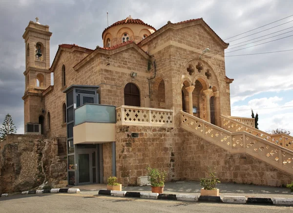 Iglesia Panagia Theoskepasti Pjalá Chipre — Foto de Stock