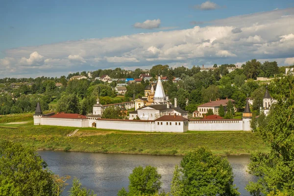 Монастир Святих Стариці Тверська Область Росія — стокове фото
