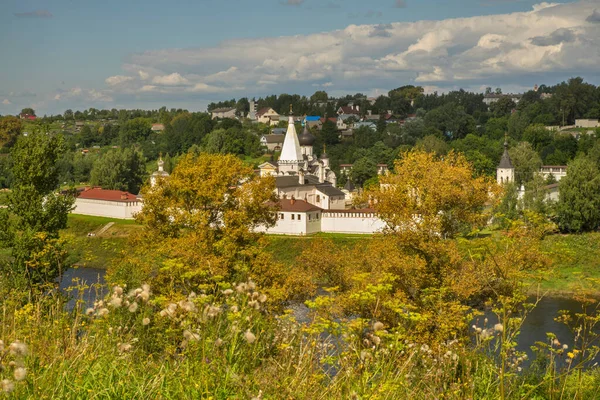 Monasterio Santa Dormición Staritsa Óblast Tver Rusia — Foto de Stock