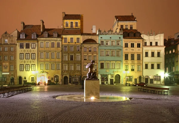 Market Square Warsaw Poland — Stock Photo, Image