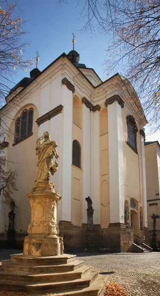 Kerk Van Michael Olomouc Moravië Tsjechische Republiek — Stockfoto