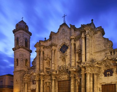 Havana San Cristobal Katedrali. Küba