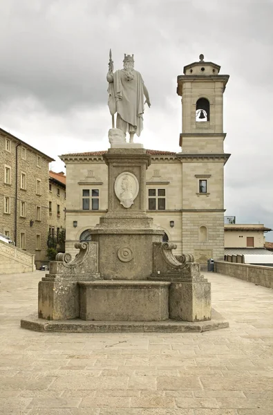 Vrijheid Plein San Marino — Stockfoto