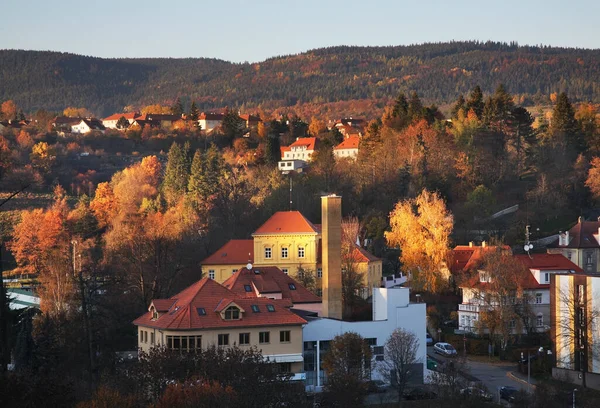 Widok Cesky Krumlov Republika Czeska — Zdjęcie stockowe