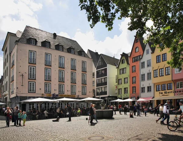 Fischmarkt Halpiac Kölnben Koln Németország — Stock Fotó