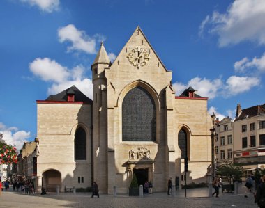 Brüksel 'deki Aziz Niklas Kilisesi. Belçika