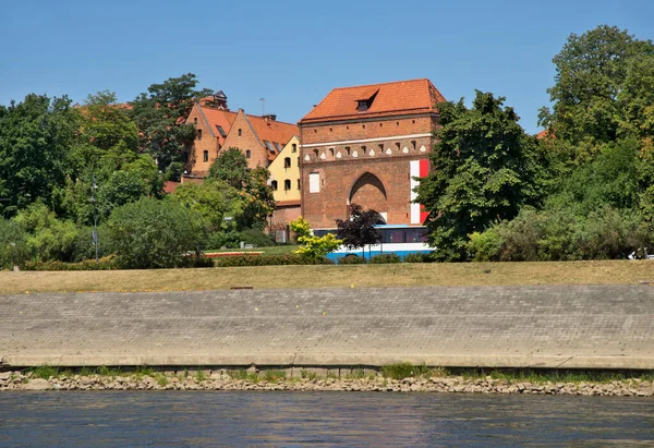 Klosterporten Torun Polen — Stockfoto