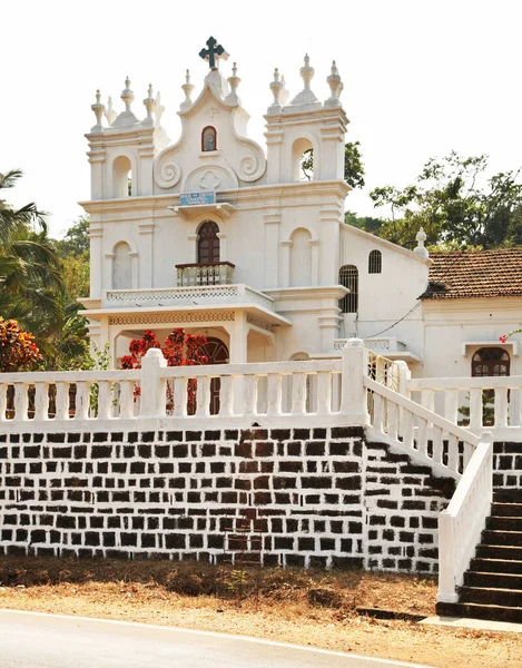 Mae Deus Chapel Sangolda Goa India — Stock Photo, Image